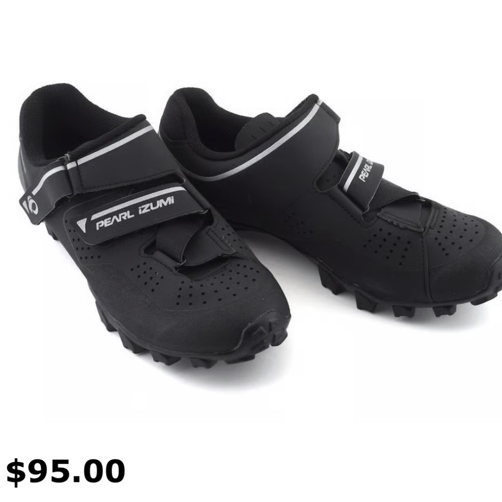 PEARL IZUMI Women's X-Alp Divide Mountain Bike Cycling Shoes Sz 8 / 39 2Bolt sys